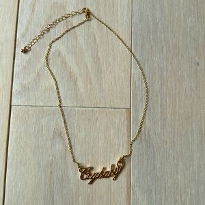 Authentic crybaby name necklace